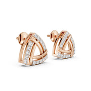 Tri-Glow Diamond Studs